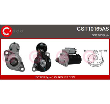 Motor stěračů CASCO CWM15121AS