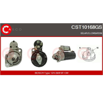 Kluzný kroużek, generátor CASCO CSL15101AS