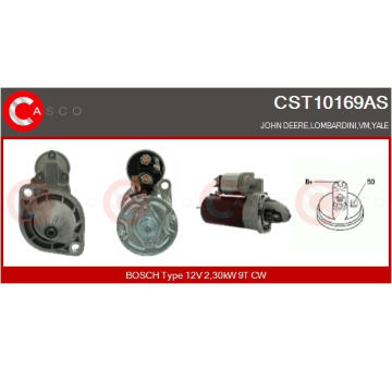 Kluzný kroużek, generátor CASCO CSL15102AS