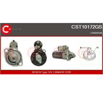 Motor stěračů CASCO CWM15133AS