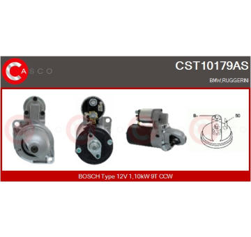 Snímač, počet otáček kol CASCO CSN75E27AS