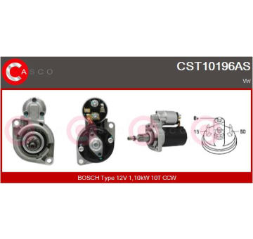Startér CASCO CST10196AS