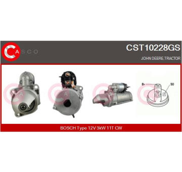 Motor stěračů CASCO CWM15310AS