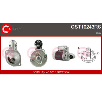 Motor stěračů CASCO CWM15323GS