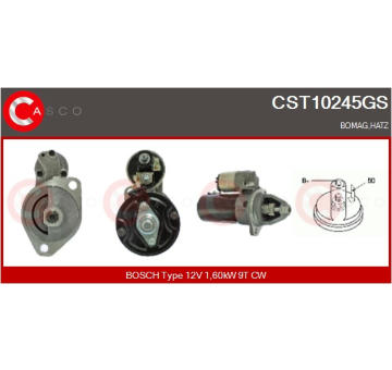 Motor stěračů CASCO CWM15326AS