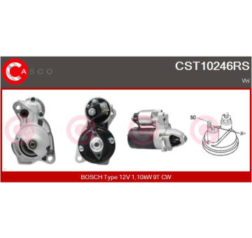 Startér CASCO CST10246RS