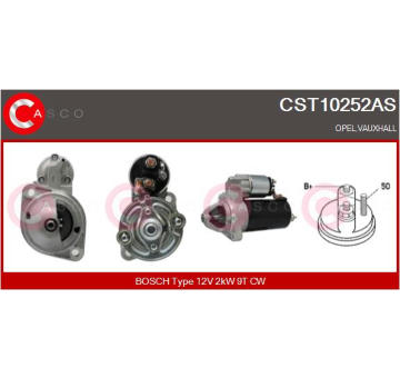 Motor stěračů CASCO CWM15337AS