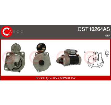 Motor stěračů CASCO CWM15353AS