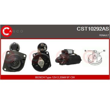 Motor stěračů CASCO CWM15401GS