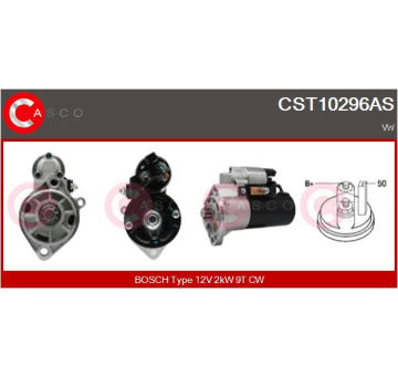 Elektromagnetický spínač pre żtartér CASCO CSO10109AS