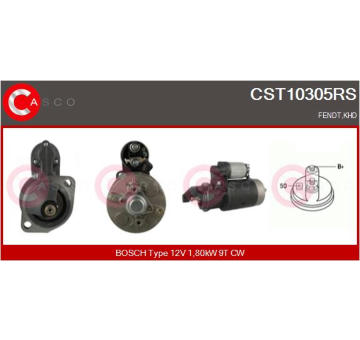 Elektromagnetický spínač pre żtartér CASCO CSO10131AS