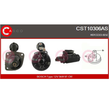 Elektromagnetický spínač pre żtartér CASCO CSO15100AS