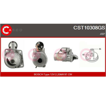 Elektromagnetický spínač pre żtartér CASCO CSO15104AS