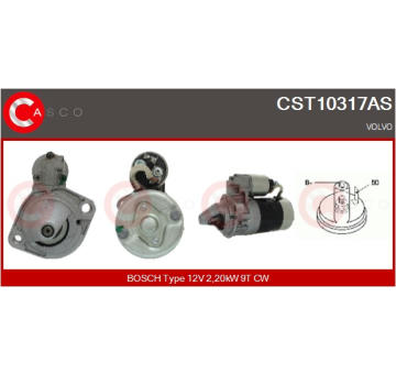 Motor stěračů CASCO CWM15605GS