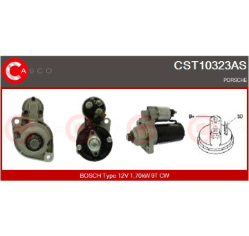 Motor stěračů CASCO CWM15616GS