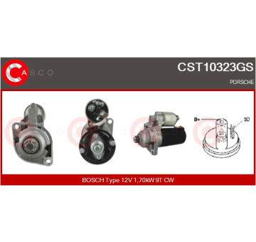 Elektromagnetický spínač pre żtartér CASCO CSO15127AS