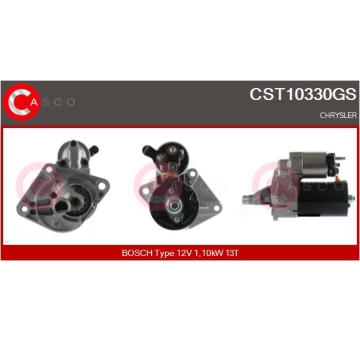 Elektromagnetický spínač pre żtartér CASCO CSO10173AS