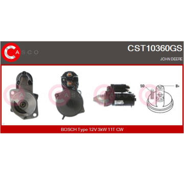 Motor stěračů CASCO CWM30102GS