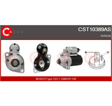 Motor stěračů CASCO CWM30134AS