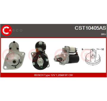 Startér CASCO CST10405AS