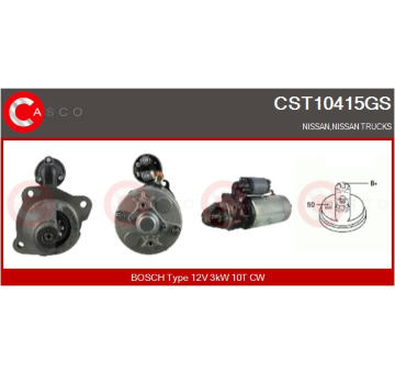 Hydraulické čerpadlo, řízení CASCO CSP72121AS