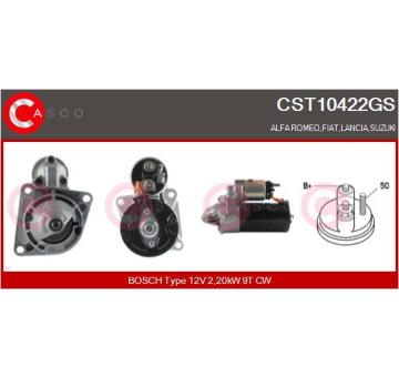 Alternátor CASCO CAL40206AS