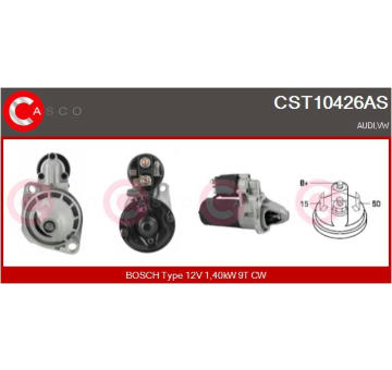 Startér CASCO CST10426AS