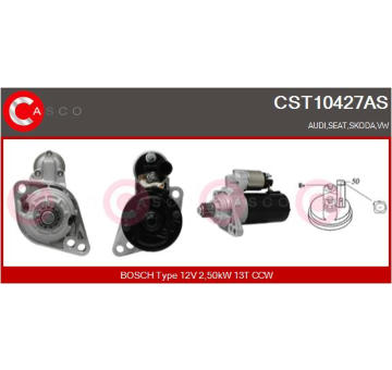 Elektromagnetický spínač pre żtartér CASCO CSO15101GS