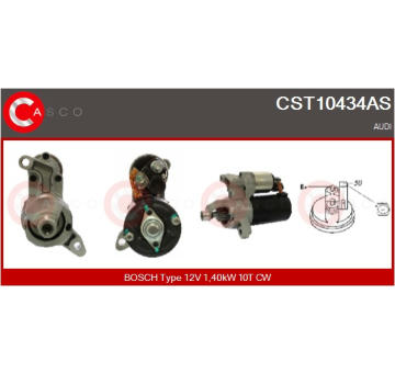 Hydraulické čerpadlo pre riadenie CASCO CSP72146AS