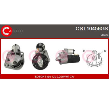 Elektromagnetický spínač pre żtartér CASCO CSO15129AS