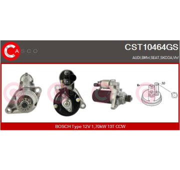 Plniace dúchadlo CASCO CTC73065KS