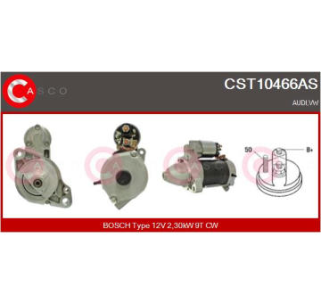 Elektromagnetický spínač pre żtartér CASCO CSO15143AS