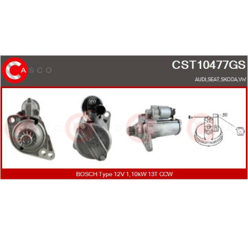 Hydraulické čerpadlo, řízení CASCO CSP75116RS