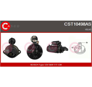 Elektromagnetický spínač pre żtartér CASCO CSO20106AS