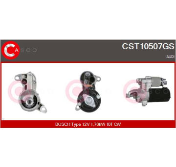 Elektromagnetický spínač pre żtartér CASCO CSO20120AS