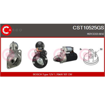 Elektromagnetický spínač pre żtartér CASCO CSO25103AS