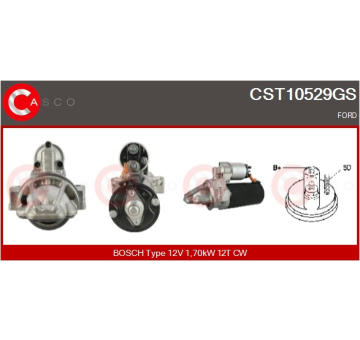 Snímač uhlu natočenia volantu CASCO CSS75300GS