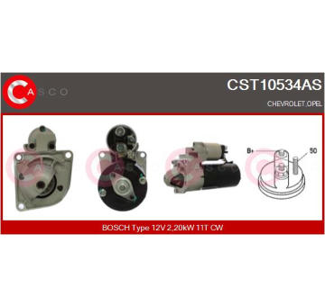 Elektromagnetický spínač pre żtartér CASCO CSO25112AS