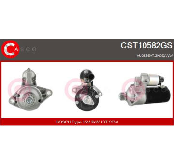 Elektromagnetický spínač pre żtartér CASCO CSO35105AS
