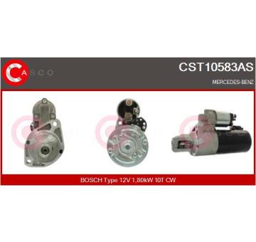 Elektromagnetický spínač pre żtartér CASCO CSO35106AS