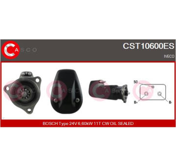 Motor stieračov CASCO CWM15163AS