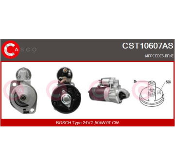 Motor stieračov CASCO CWM30110GS
