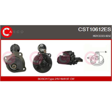 Elektromagnetický spínač pre żtartér CASCO CSO40100AS