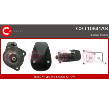 Motor stieračov CASCO CWM48101GS