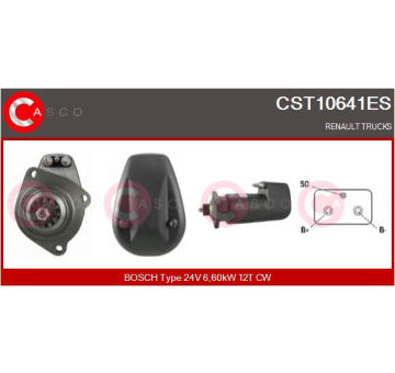 Motor stieračov CASCO CWM48103AS
