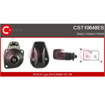 Systém čistenia skiel CASCO CWS10109GS