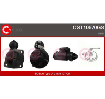 Mechanizmus stieračov CASCO CWT30114AS