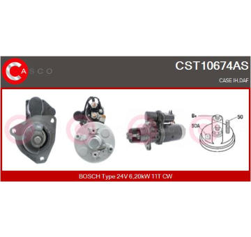 Startér CASCO CST10674AS