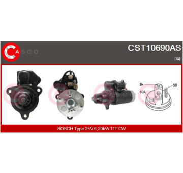 Startér CASCO CST10690AS