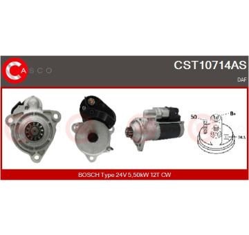 Tyčoví stěračů CASCO CWT10111AS